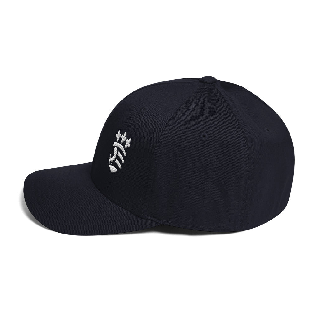 Blason Pézenas - Casquette Structurée en Sergé brodée