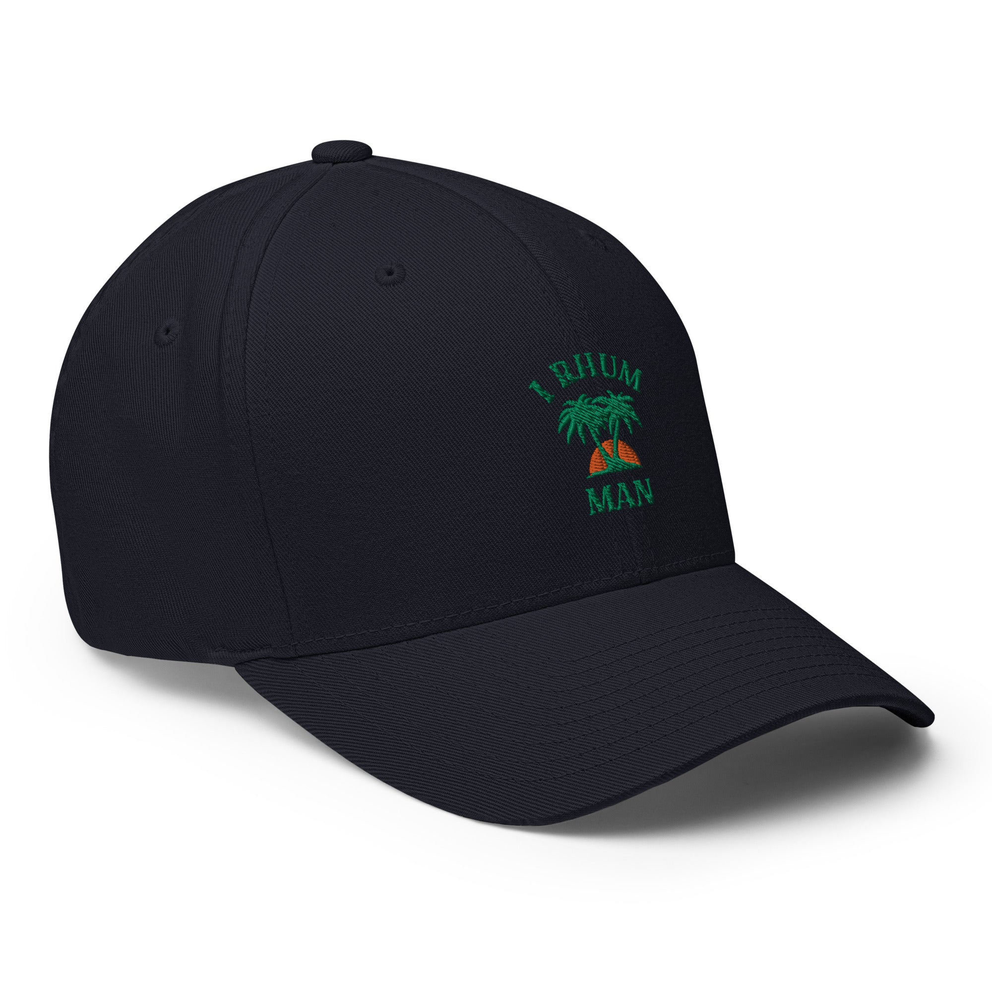 I Rhum Man  - Casquette Structurée en Sergé - Brodée