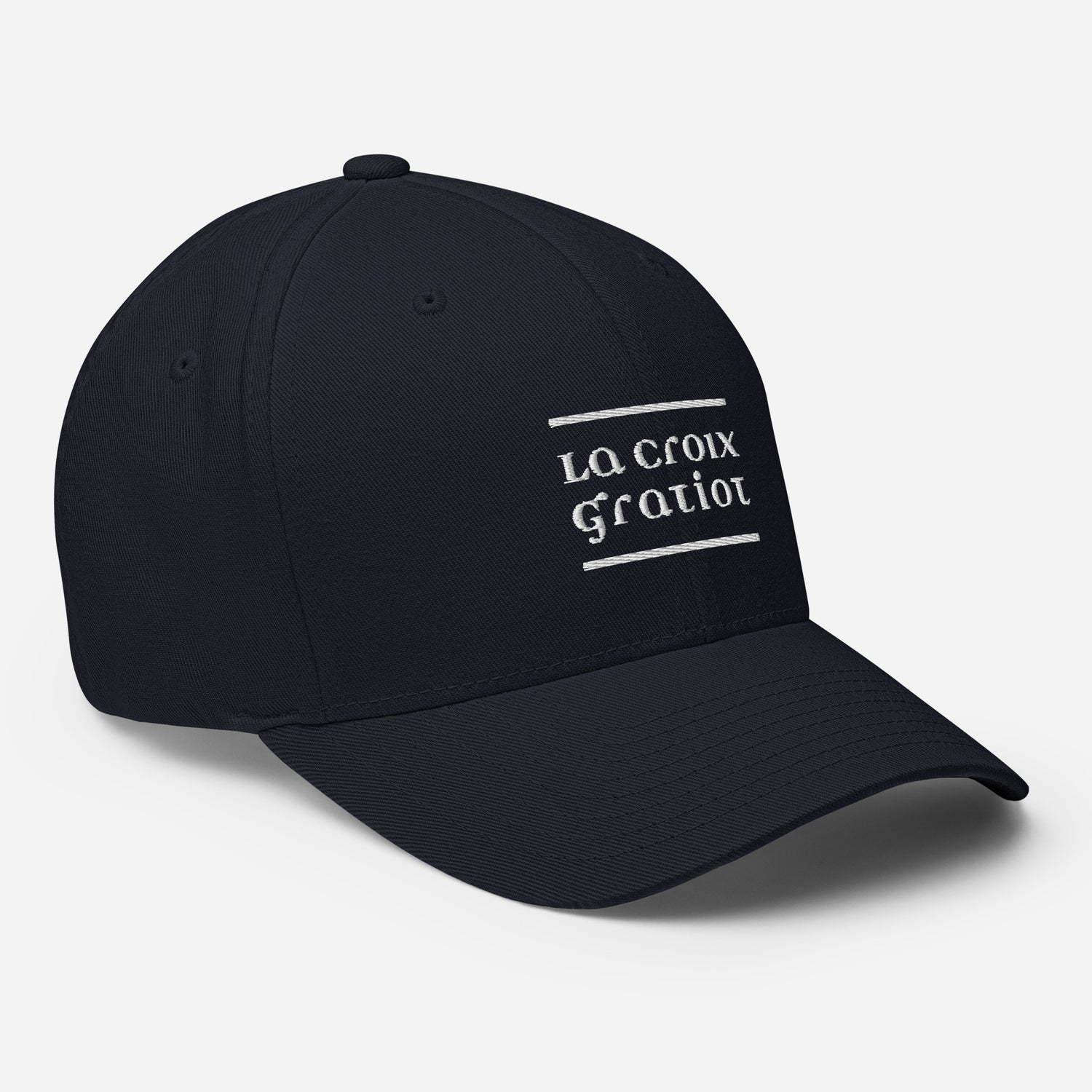 La Croix Gratiot - Casquette Structurée en Sergé - Brodée