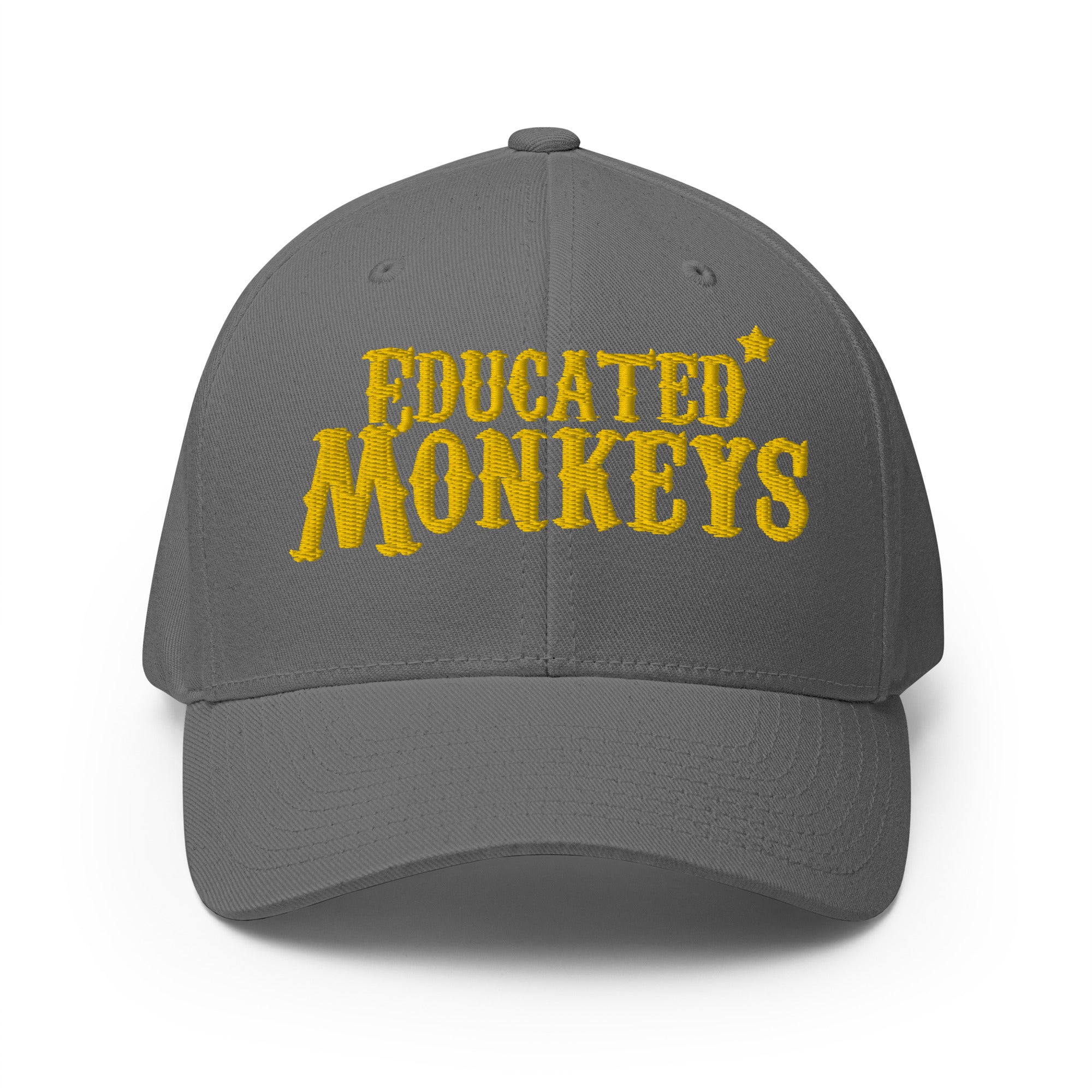 Educated Monkeys - Casquette Structurée en Sergé - Brodé