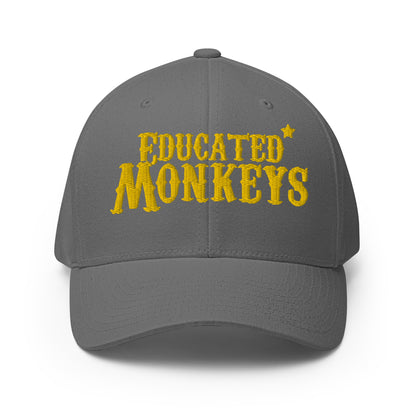 Educated Monkeys - Casquette Structurée en Sergé - Brodé