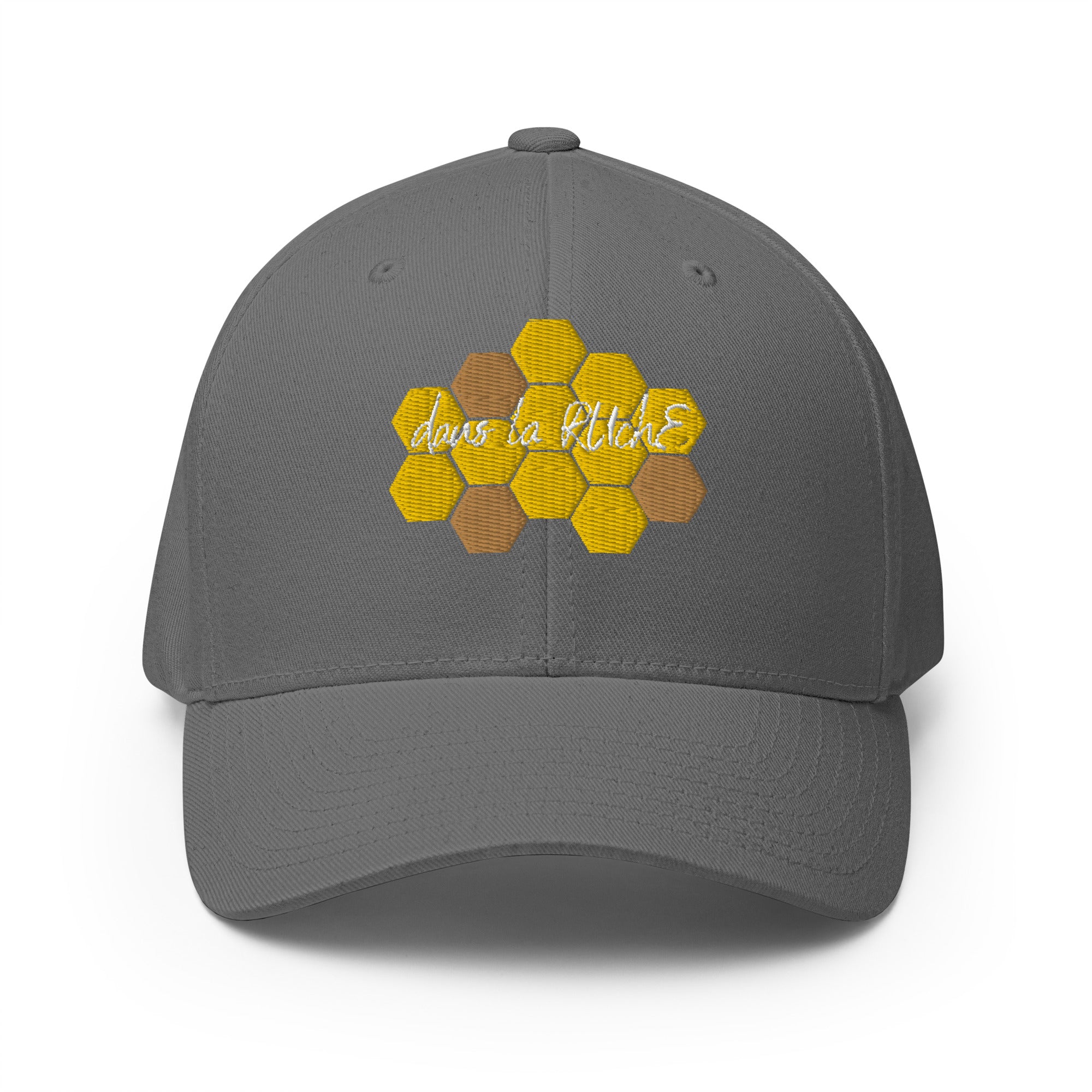 Dans la ruche - Casquette Structurée en Sergé- Brodée
