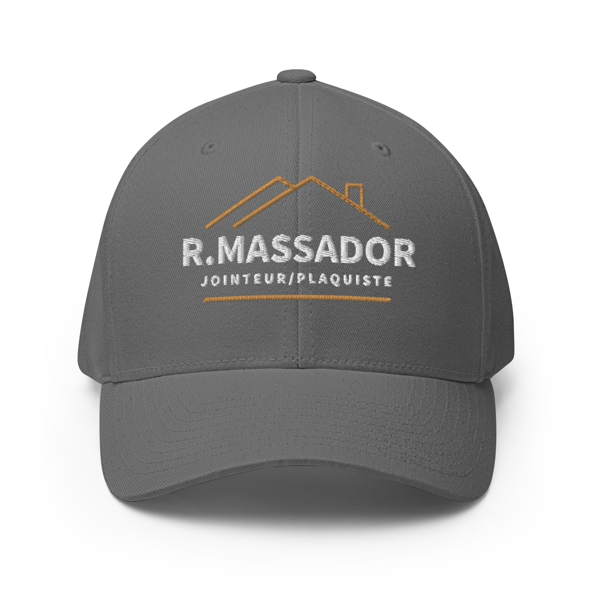 R. Massador - Casquette Structurée en Sergé - Brodée