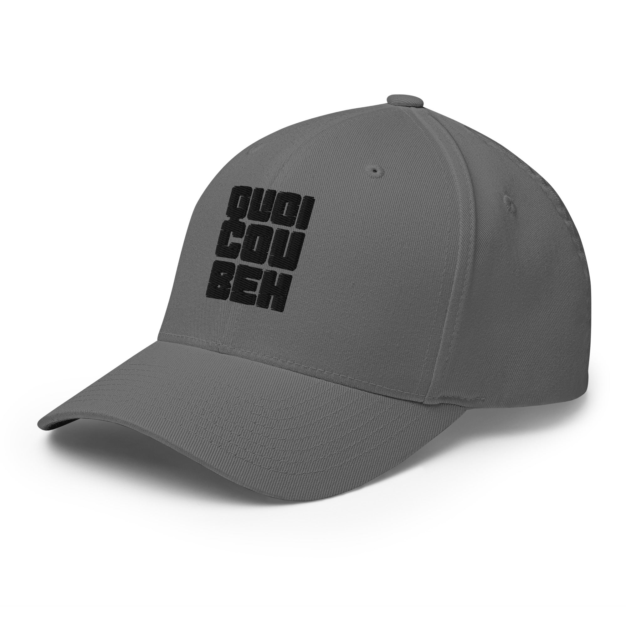 Quoicoubeh - Casquette Structurée en Sergé - Brodée