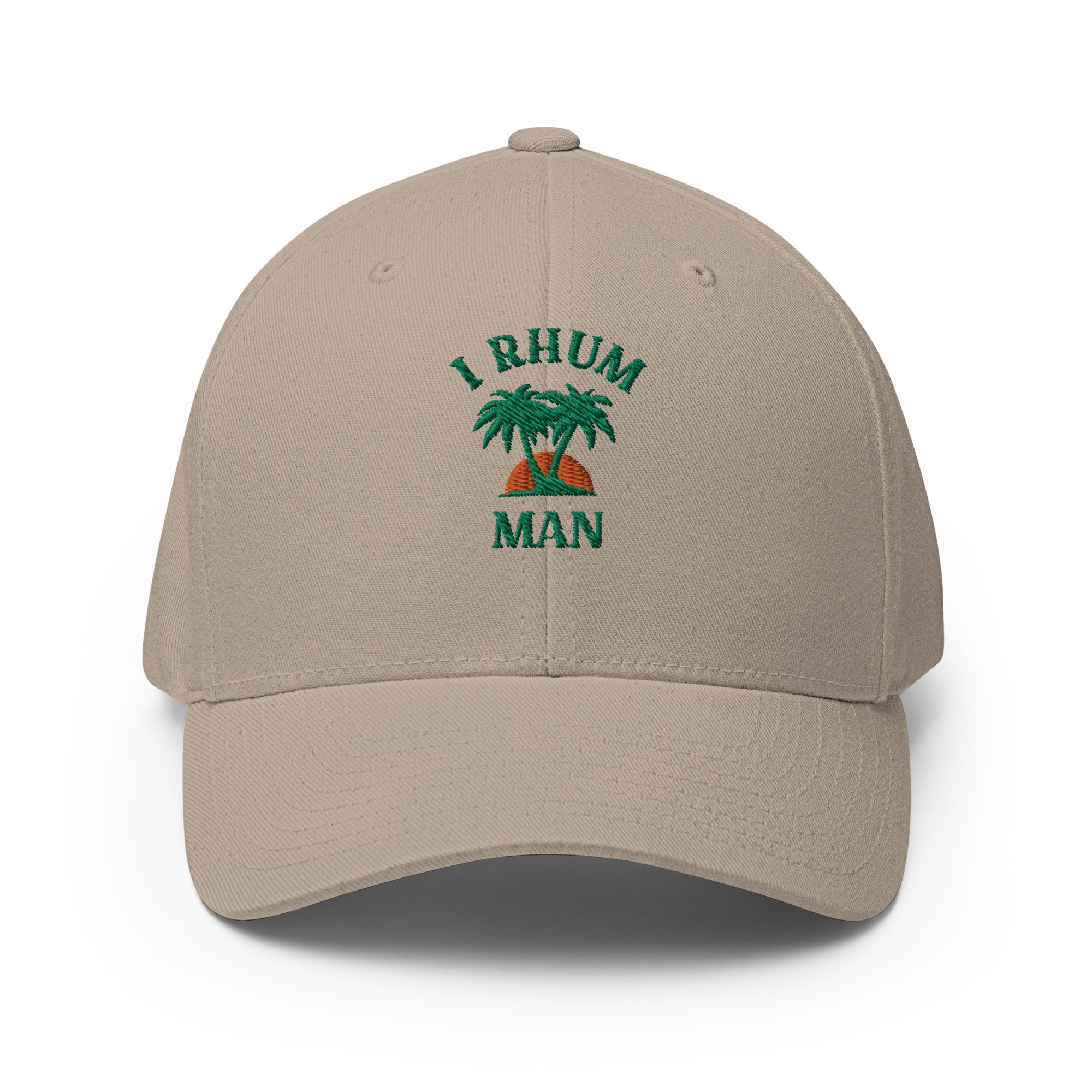 I Rhum Man  - Casquette Structurée en Sergé - Brodée