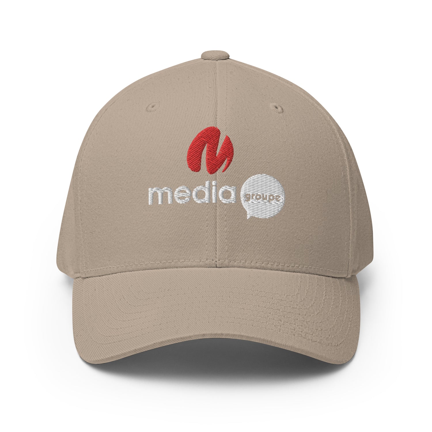 Media Group - Pro - Casquette Structurée en Sergé - Brodée