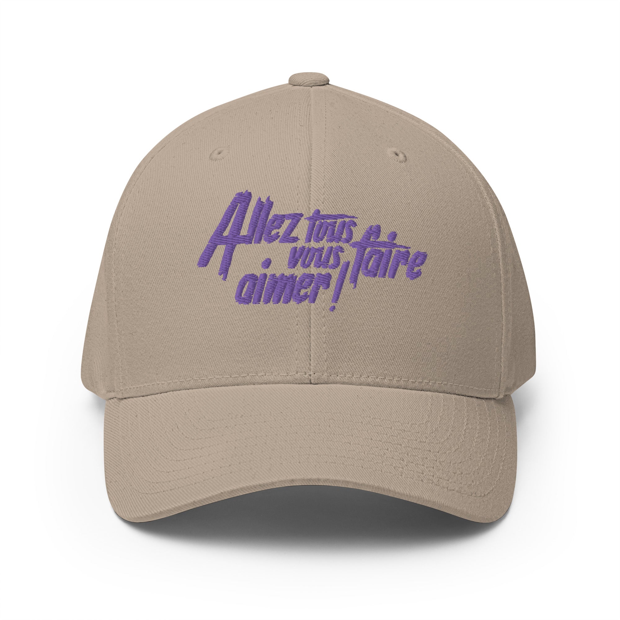 Allez tous vous faire aimer - Casquette Structurée en Sergé - Brodée