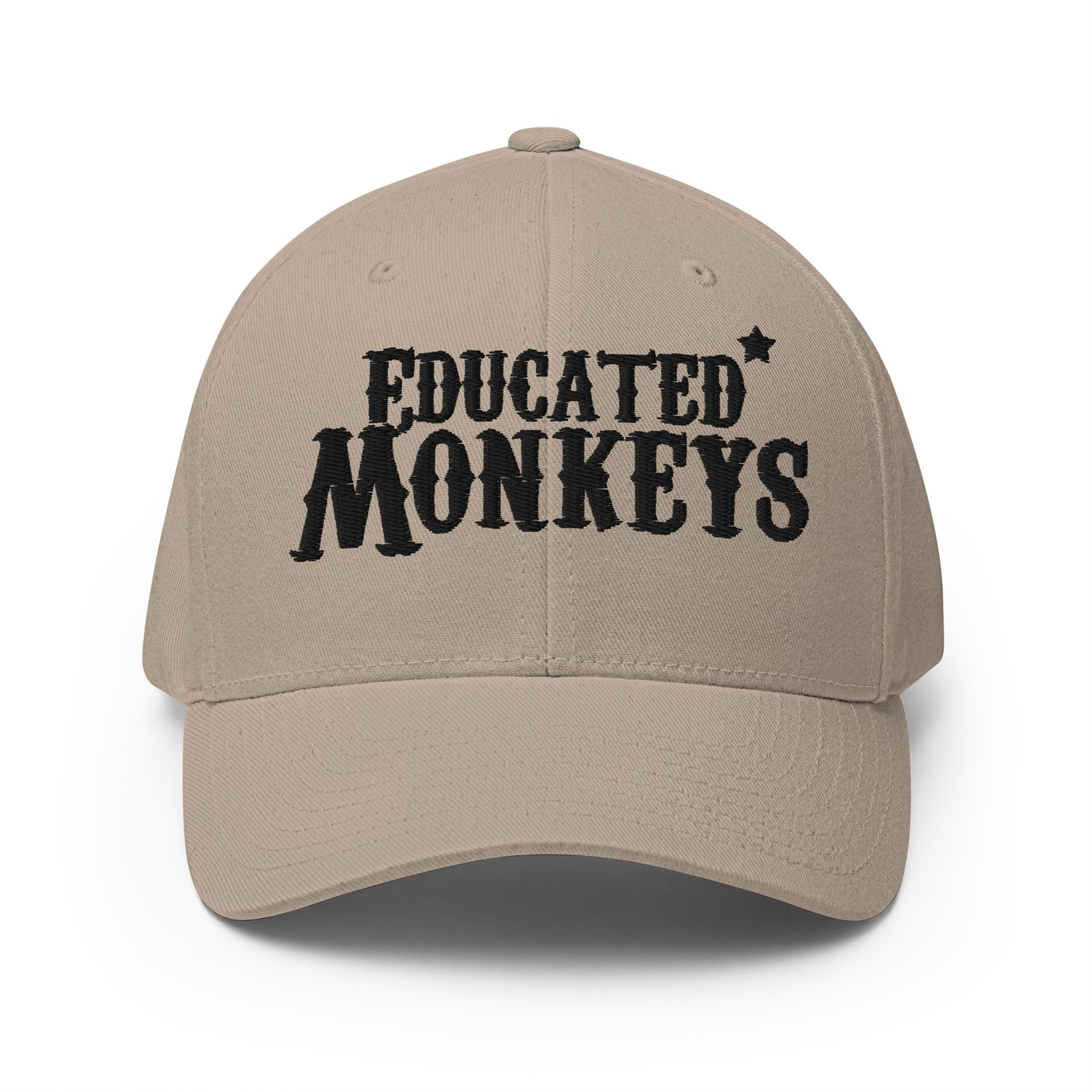Educated Monkeys - Casquette Structurée en Sergé - Brodé