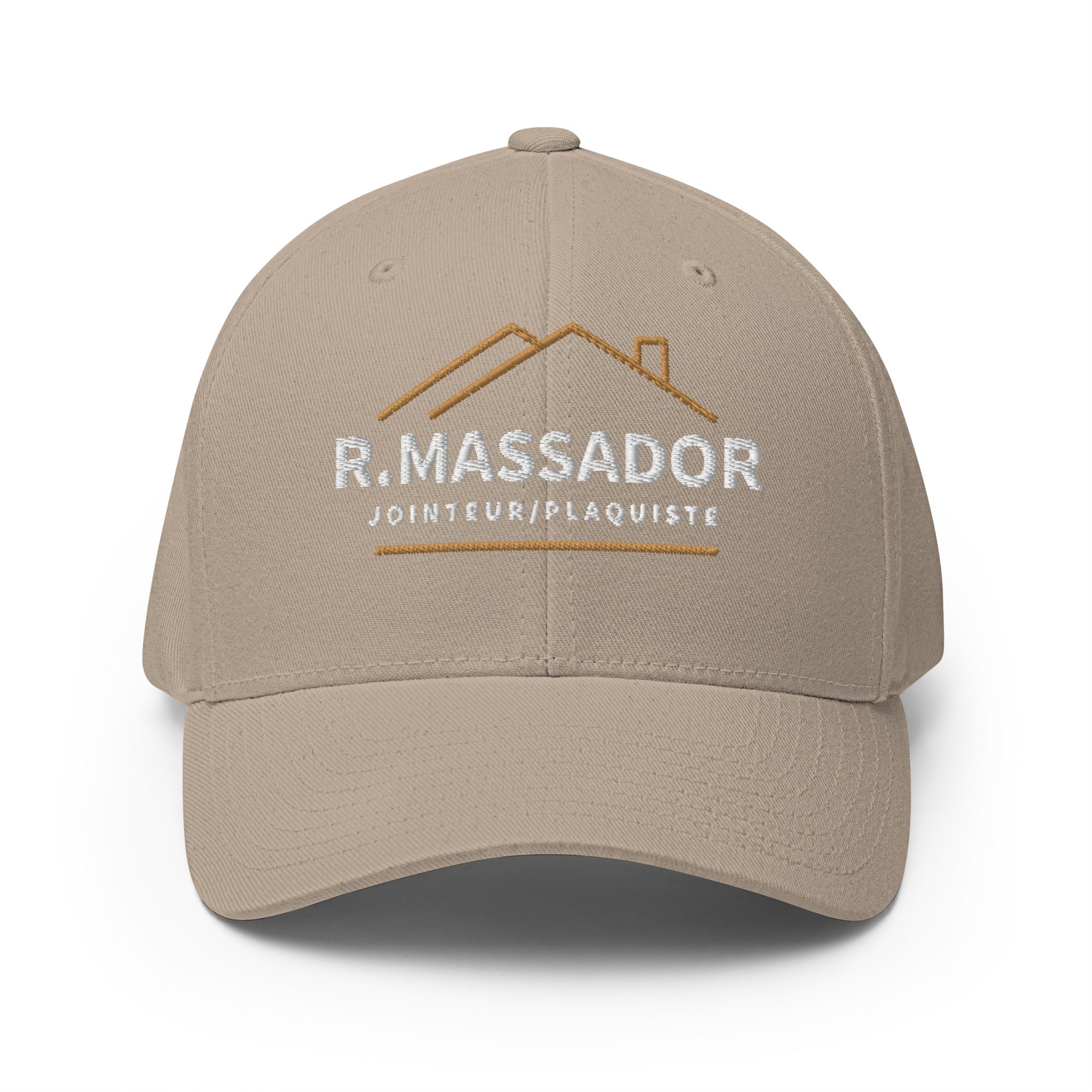 R. Massador - Casquette Structurée en Sergé - Brodée
