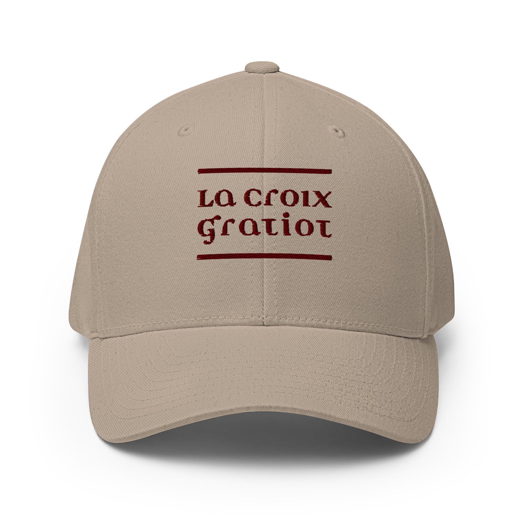 La Croix Gratiot - Casquette Structurée en Sergé - Brodée