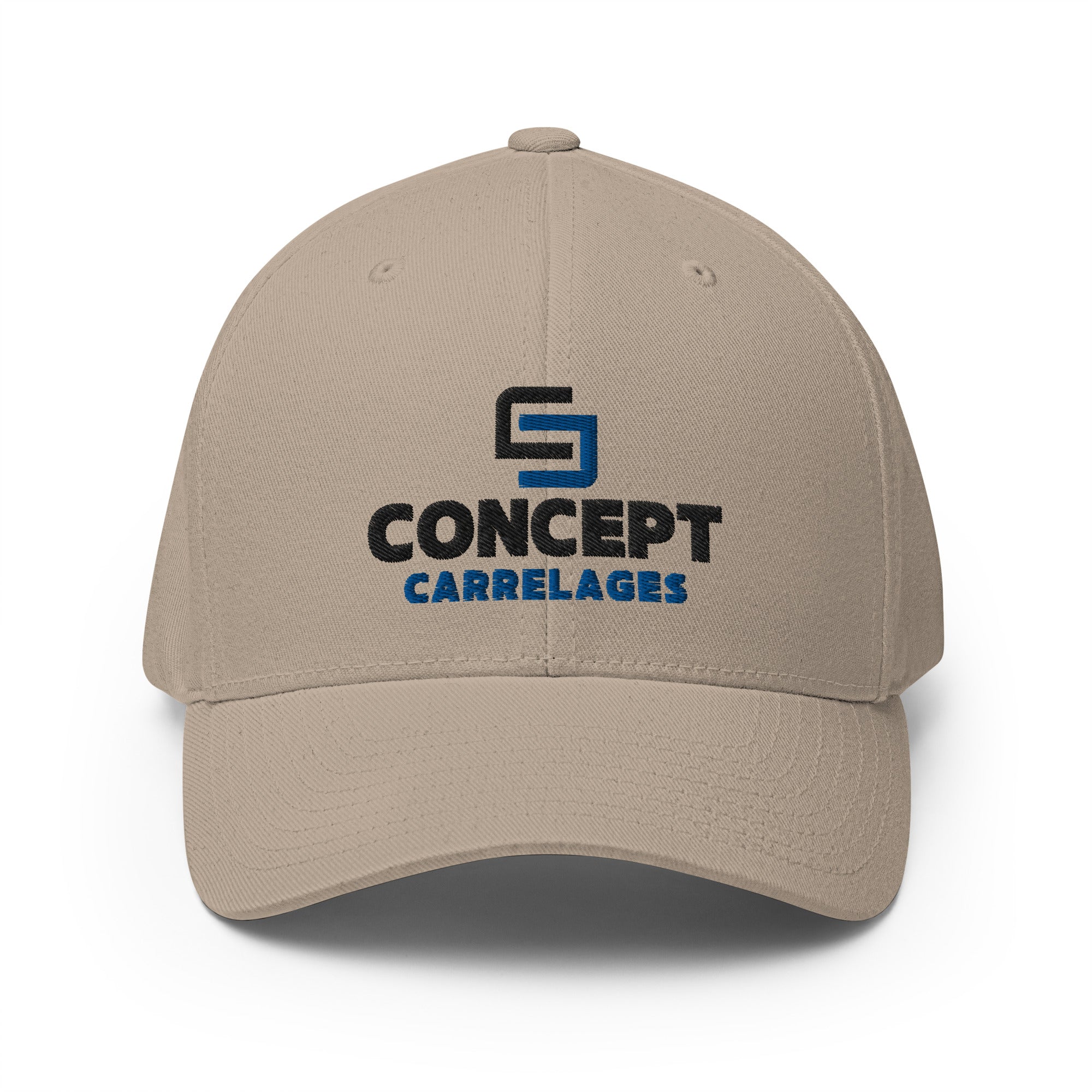 Concept Carrelages - Casquette Structurée en Sergé - Brodée