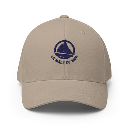 Mâle de mer - Casquette Structurée en Sergé - Brodée