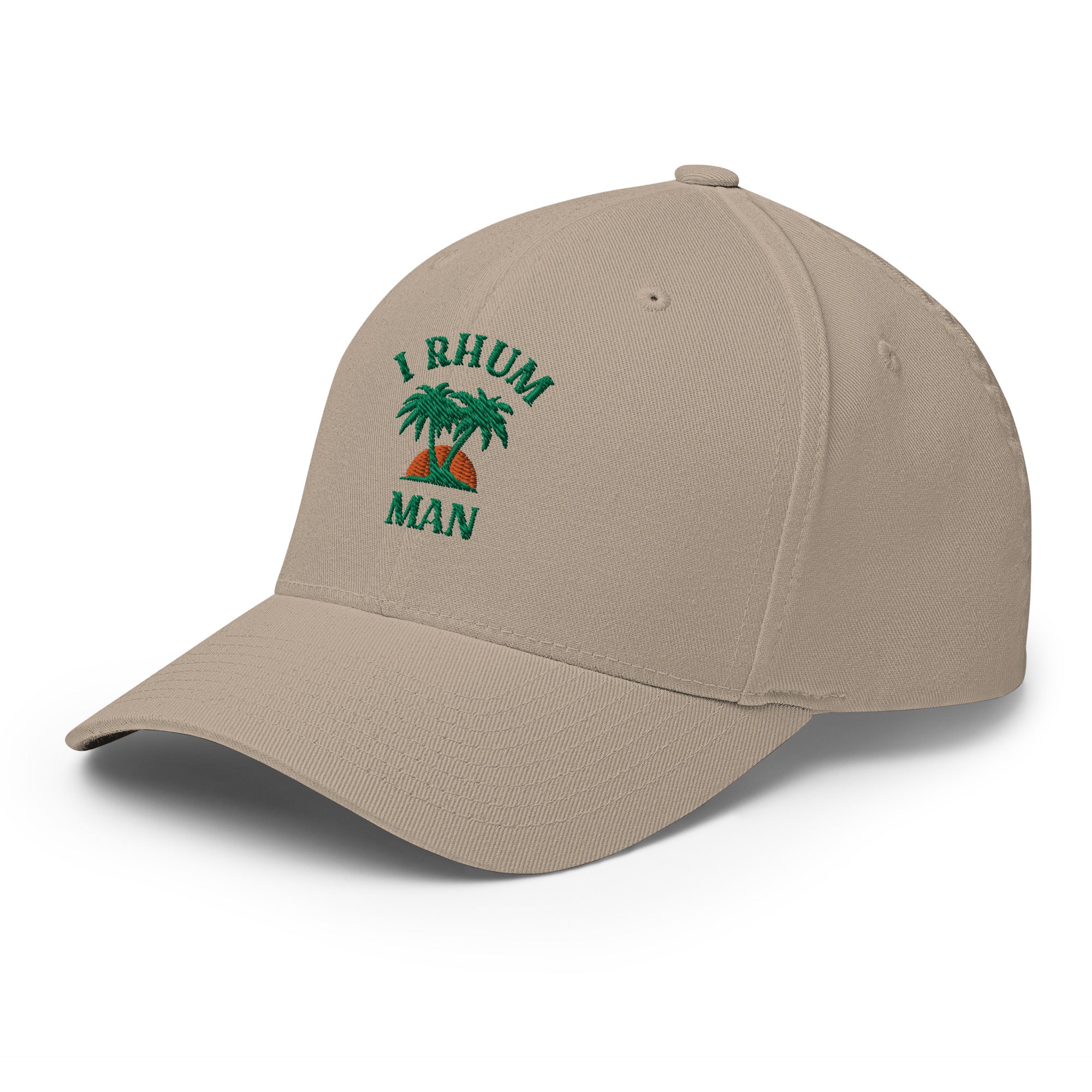 I Rhum Man  - Casquette Structurée en Sergé - Brodée