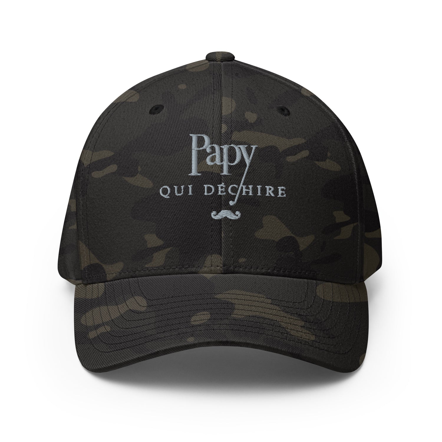 Papy qui déchire - Casquette Structurée en Sergé