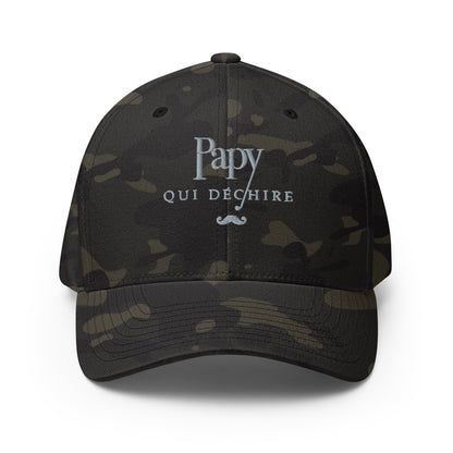 Papy qui déchire - Casquette Structurée en Sergé