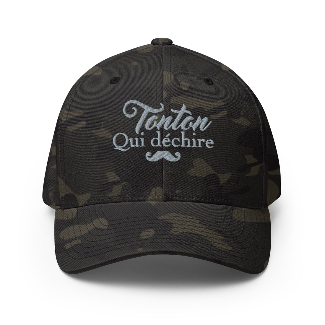 Tonton qui déchire - Casquette Structurée en Sergé - Brodée
