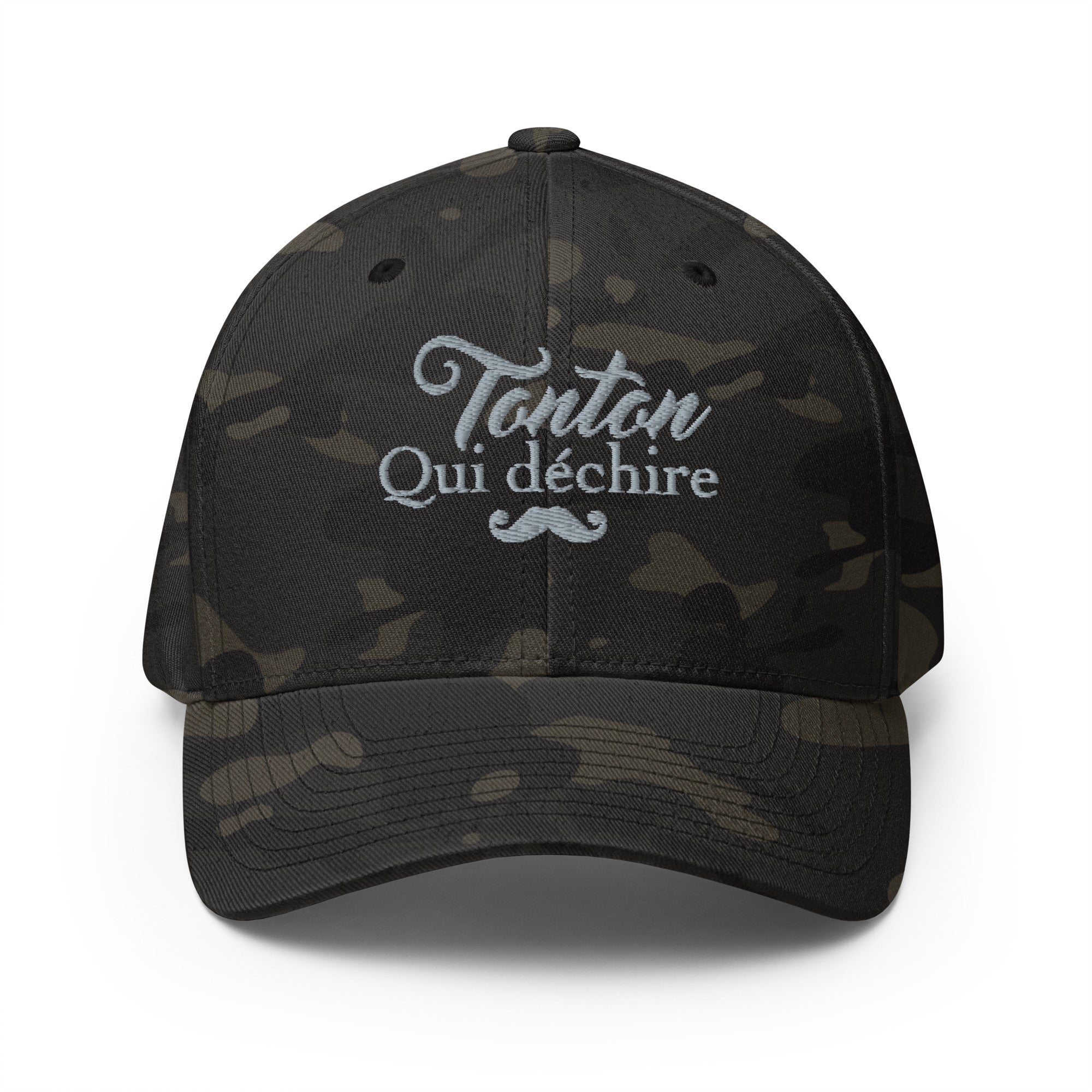 Tonton qui déchire - Casquette Structurée en Sergé - Brodée