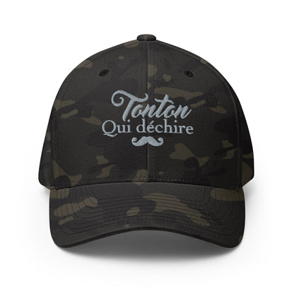 Tonton qui déchire - Casquette Structurée en Sergé - Brodée