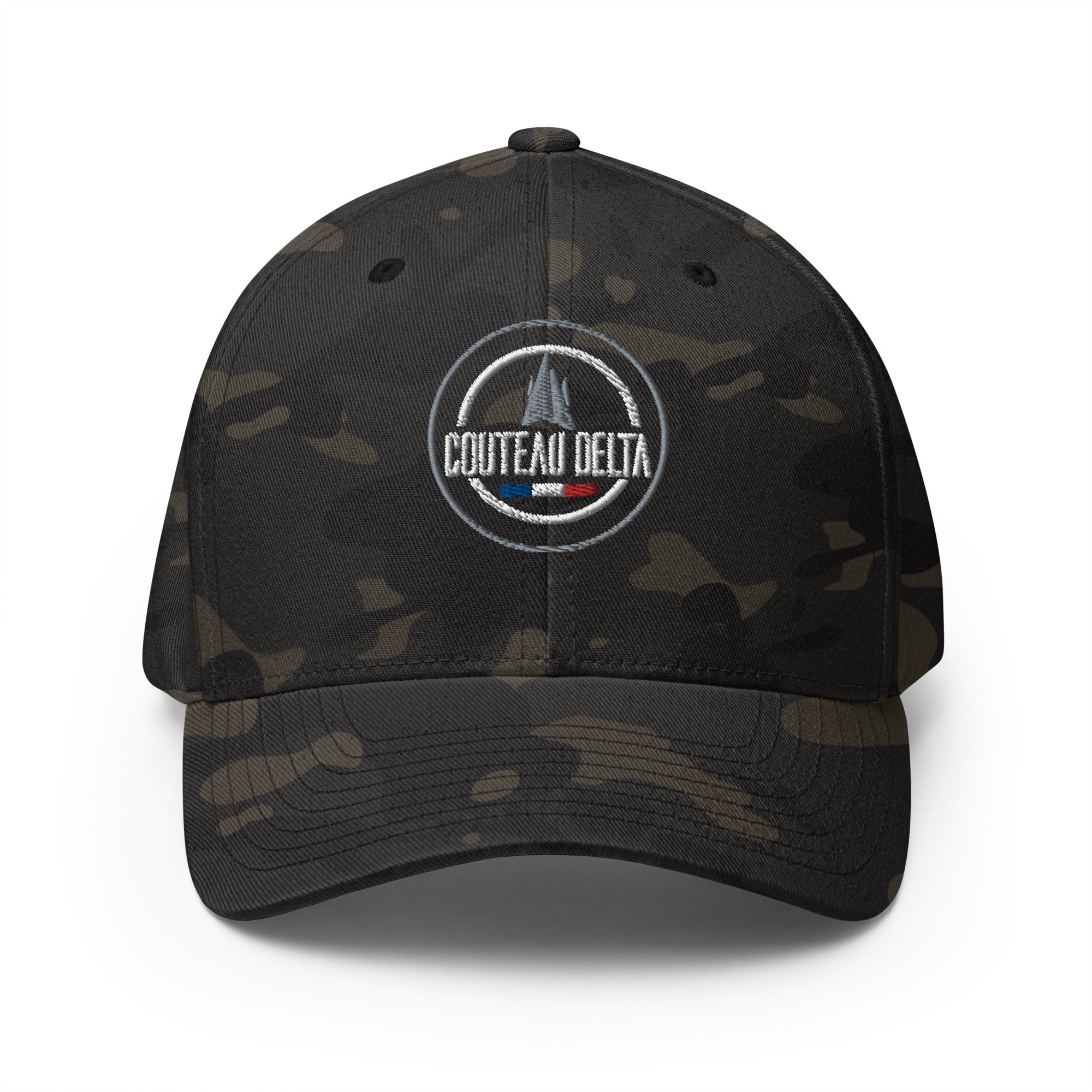 Couteau Delta Ailes - Casquette Structurée en Sergé - Brodée