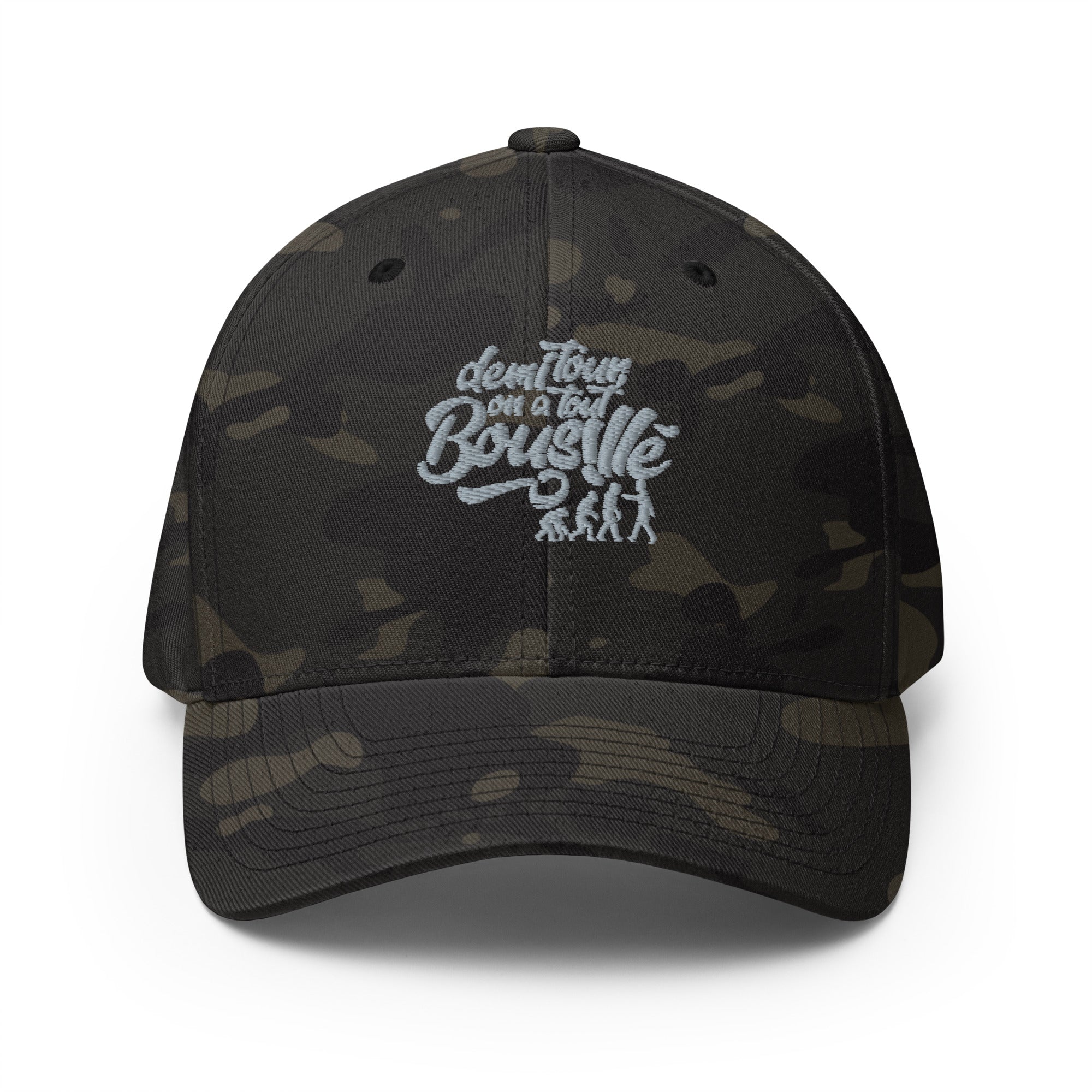 Demi tour - Casquette Structurée en Sergé - Brodée