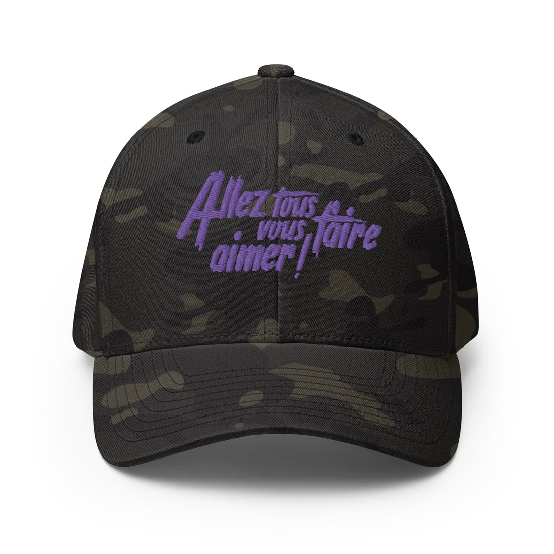 Allez tous vous faire aimer - Casquette Structurée en Sergé - Brodée