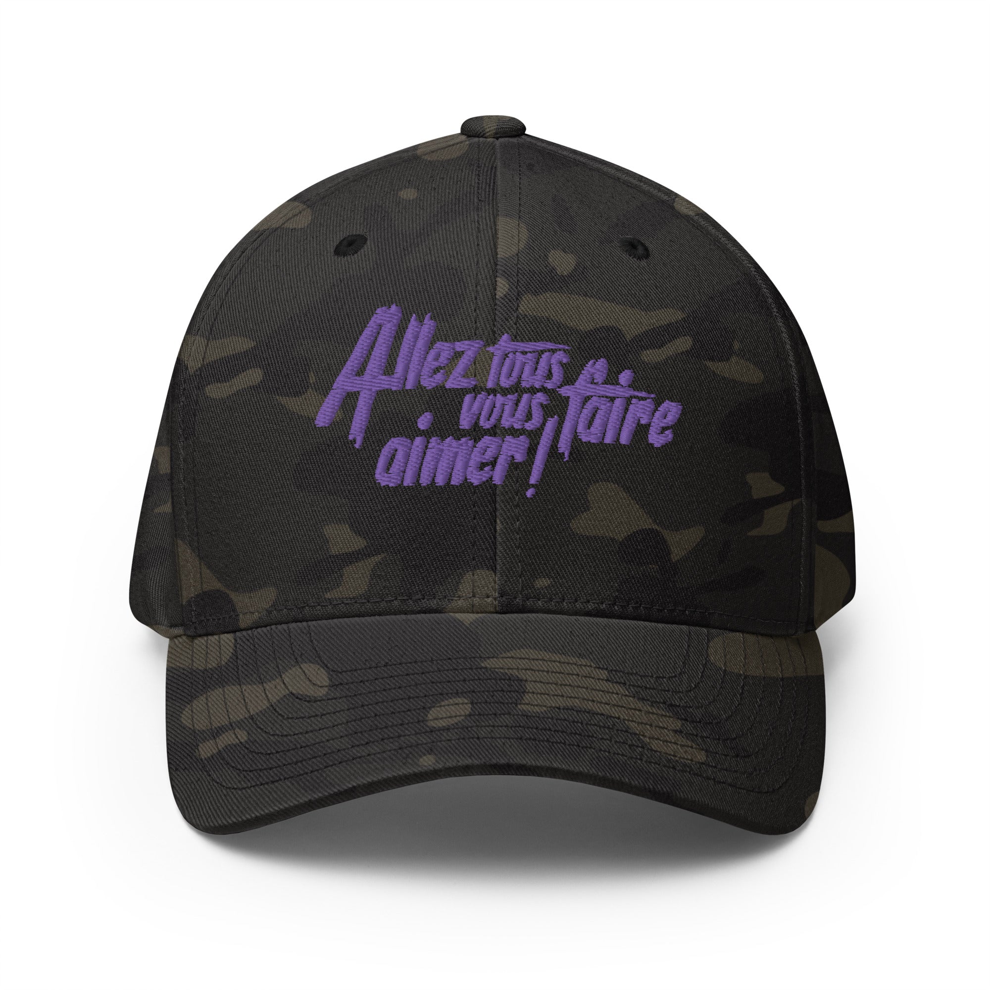 Allez tous vous faire aimer - Casquette Structurée en Sergé - Brodée