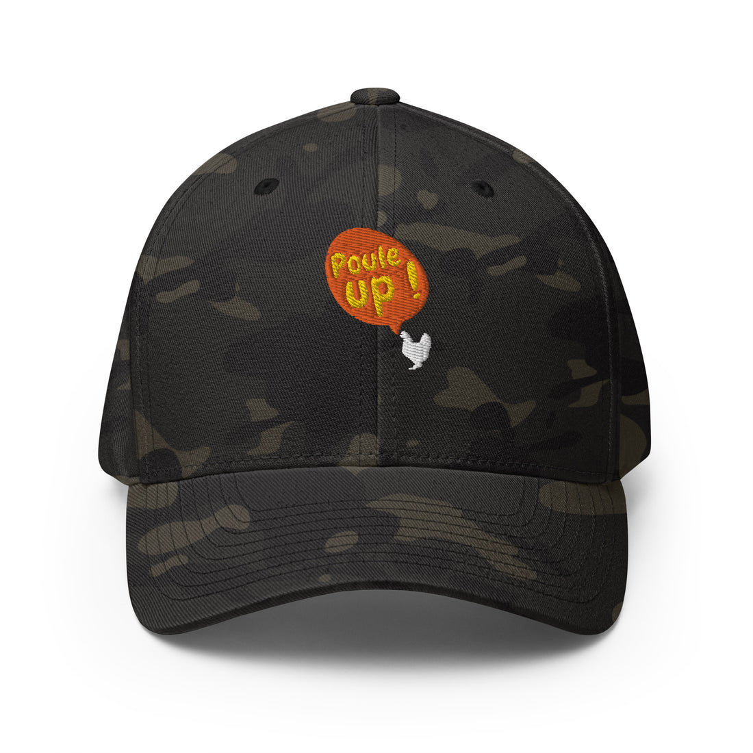 Poule up - Casquette Structurée en Sergé - Brodée