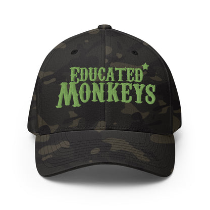Educated Monkeys - Casquette Structurée en Sergé - Brodé