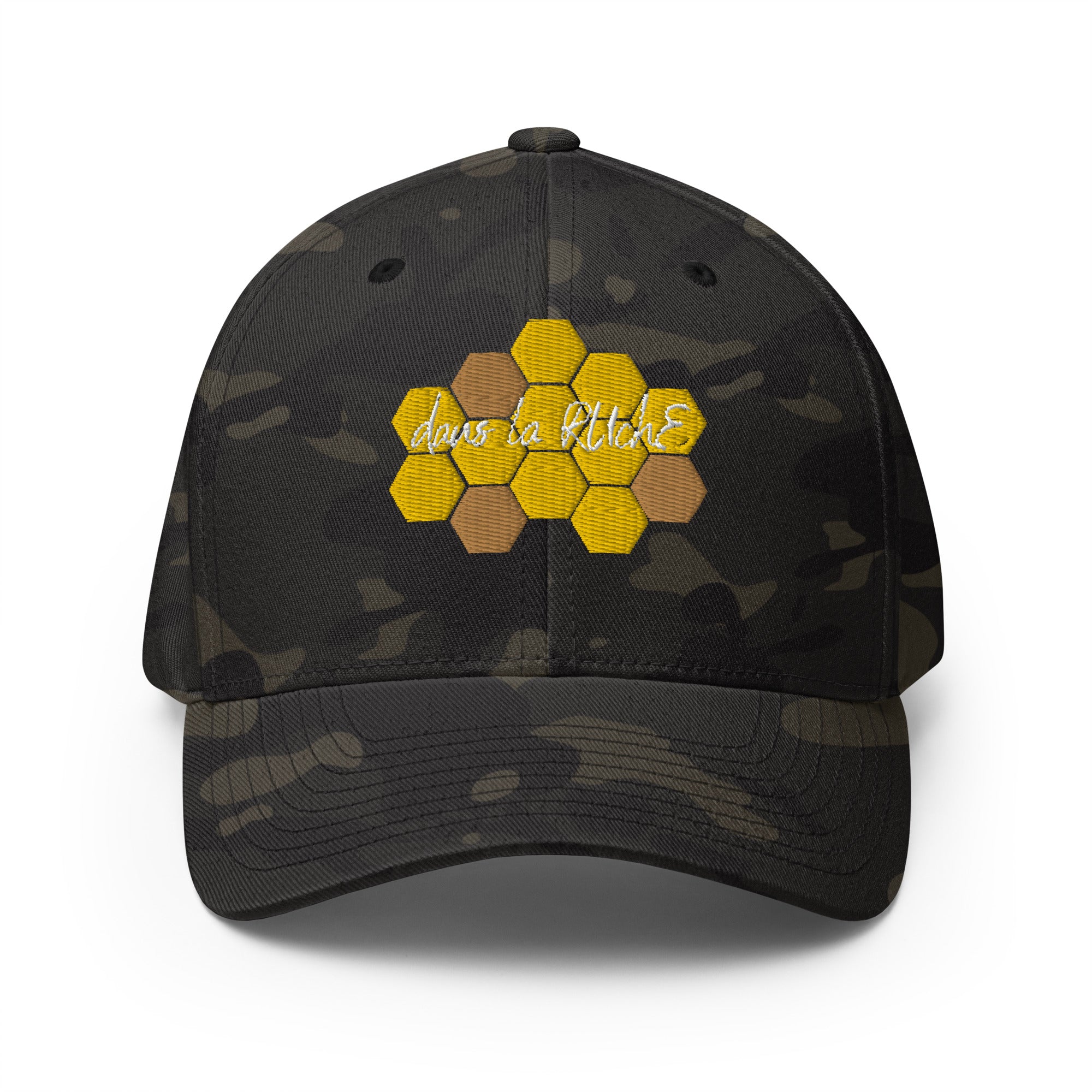 Dans la ruche - Casquette Structurée en Sergé- Brodée