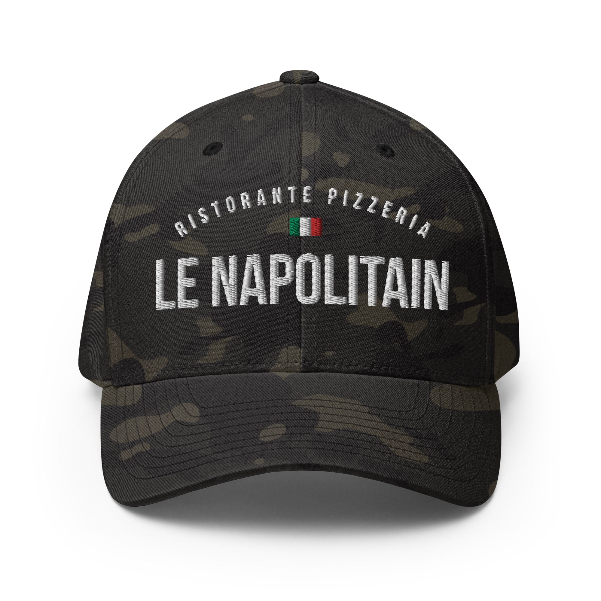 Le Napolitain - Casquette Structurée en Sergé - Brodée