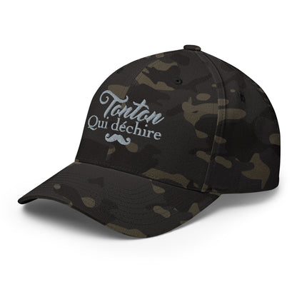Tonton qui déchire - Casquette Structurée en Sergé - Brodée