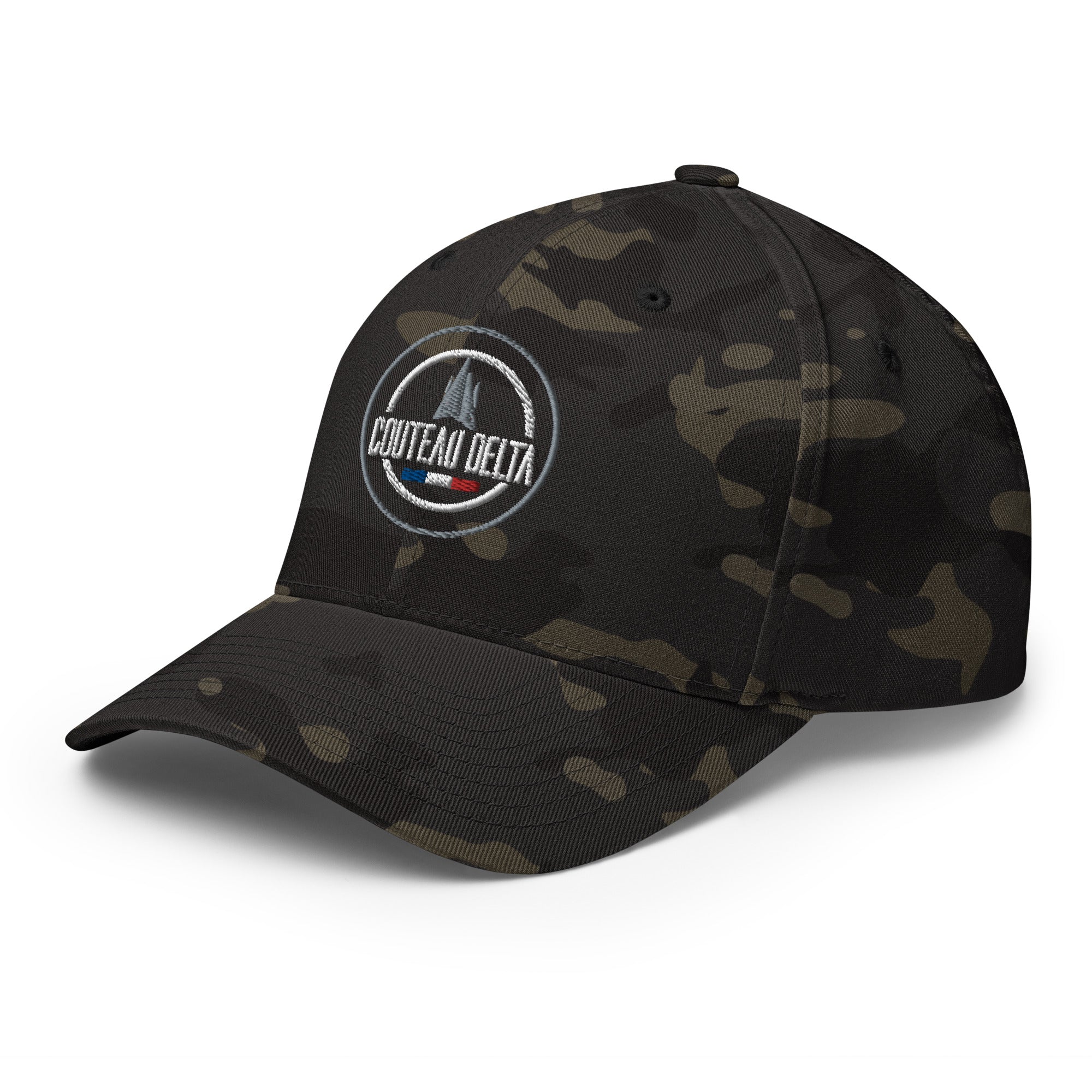 Couteau Delta Ailes - Casquette Structurée en Sergé - Brodée