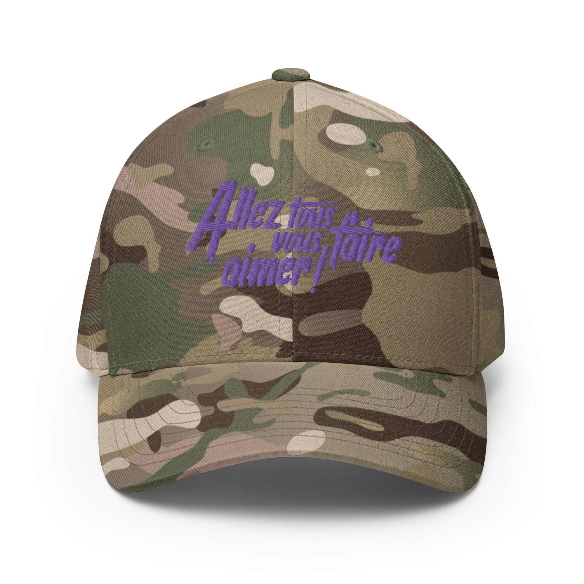 Allez tous vous faire aimer - Casquette Structurée en Sergé - Brodée