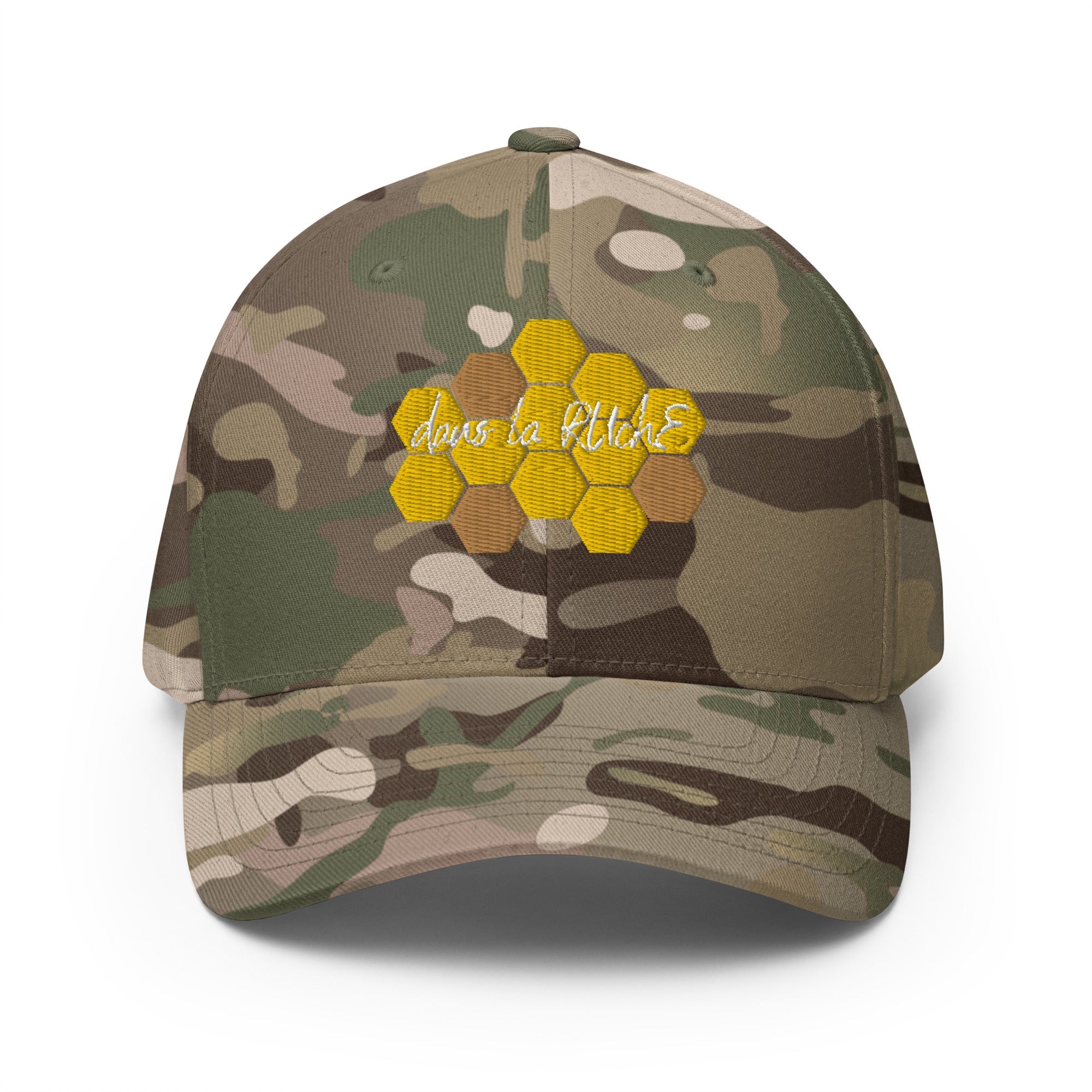 Dans la ruche - Casquette Structurée en Sergé- Brodée