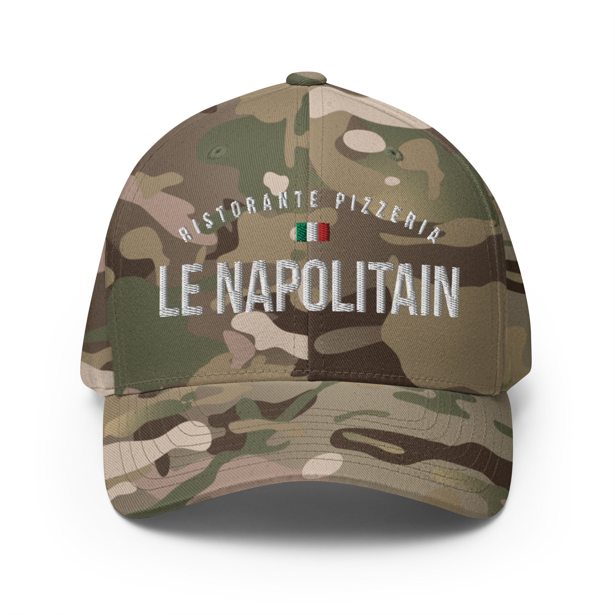 Le Napolitain - Casquette Structurée en Sergé - Brodée