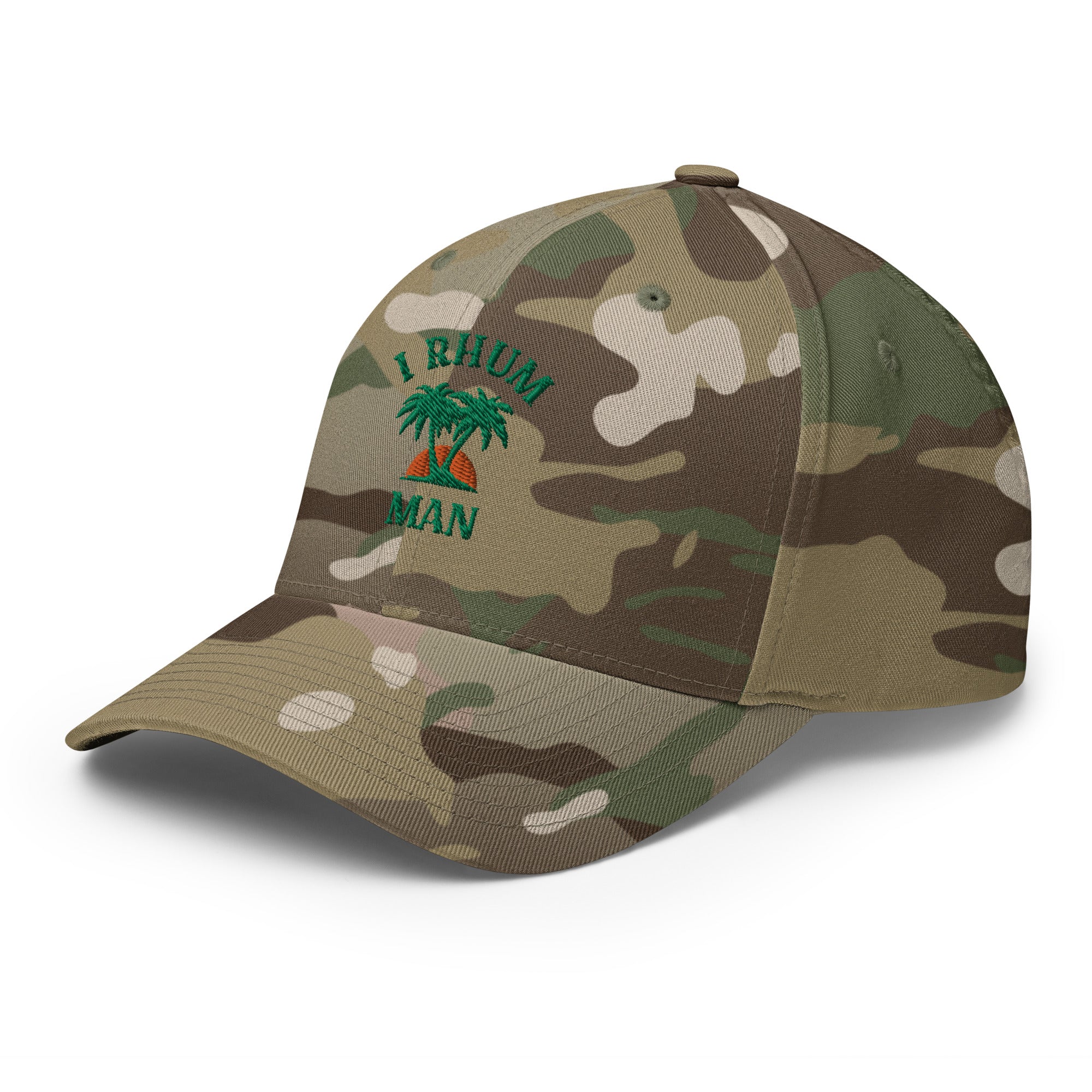 I Rhum Man  - Casquette Structurée en Sergé - Brodée