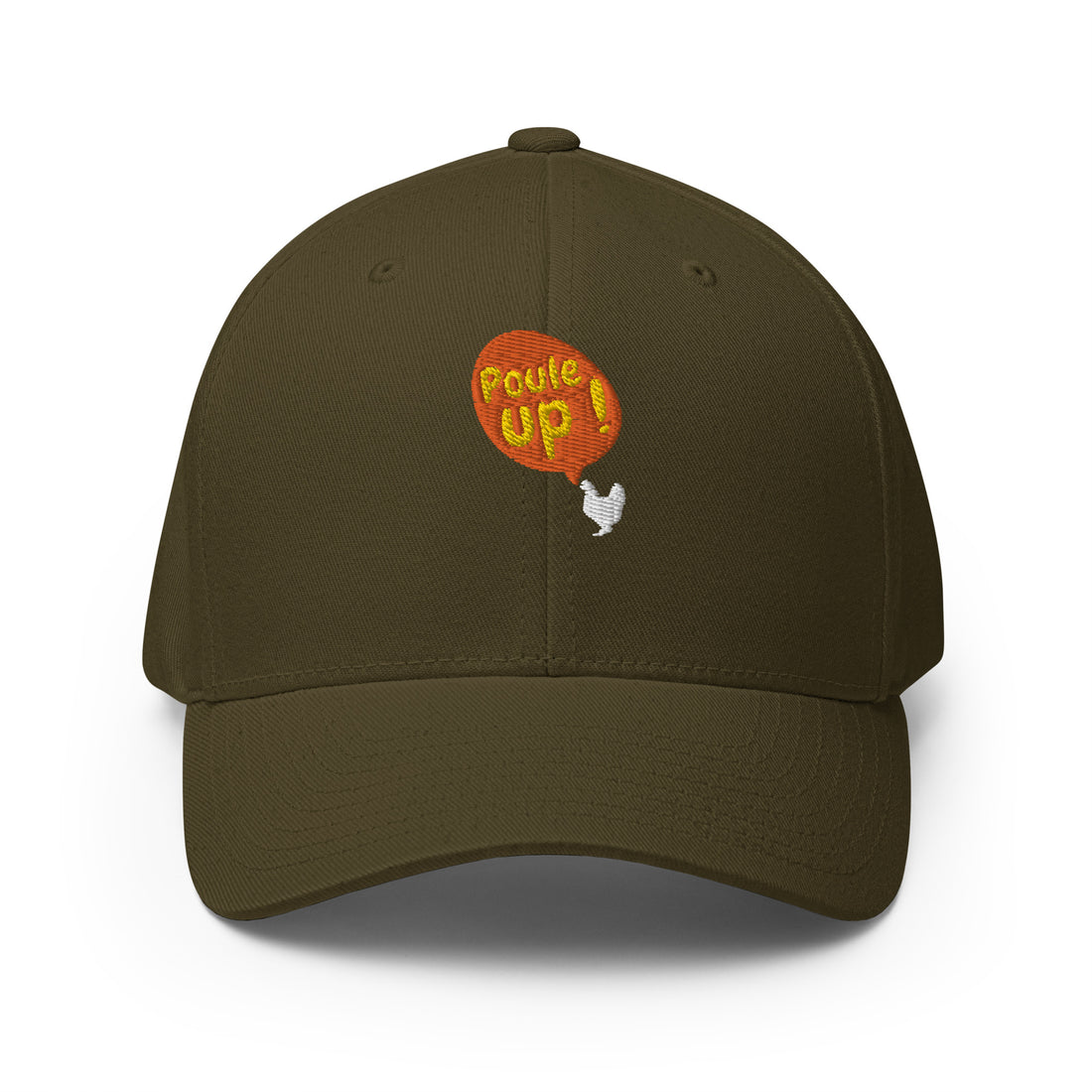 Poule up - Casquette Structurée en Sergé - Brodée