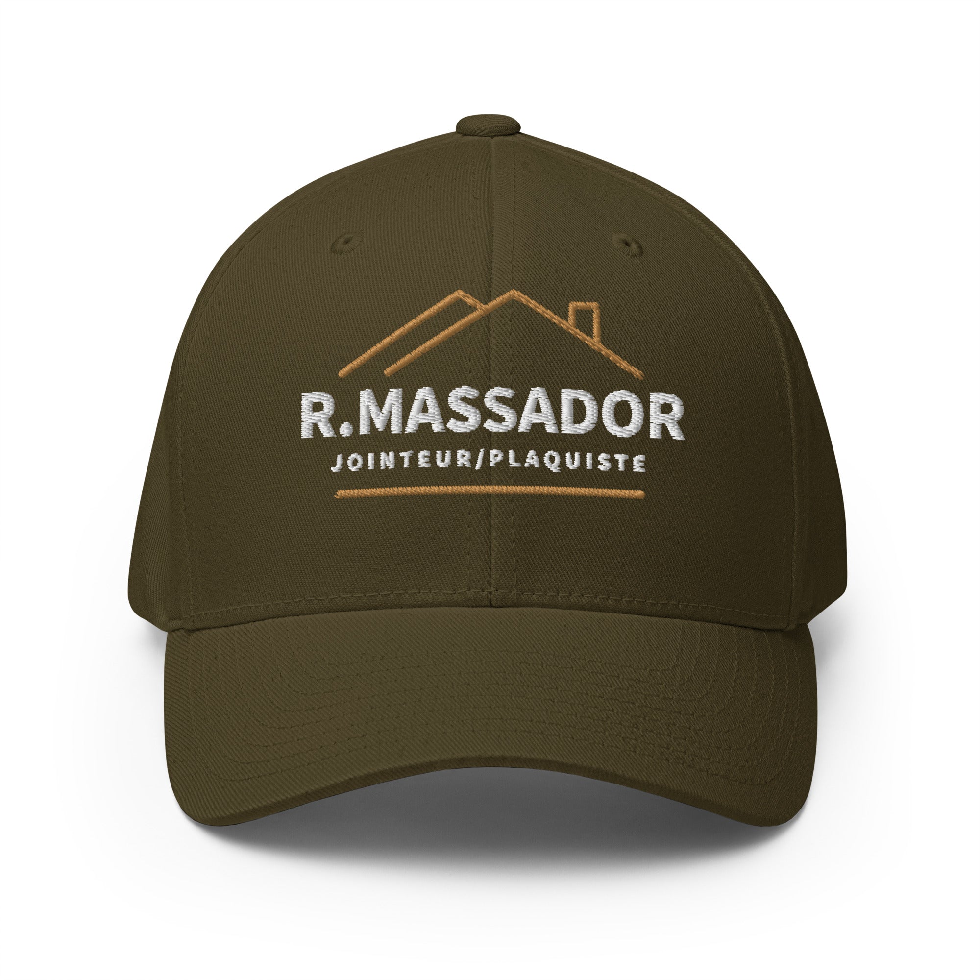 R. Massador - Casquette Structurée en Sergé - Brodée
