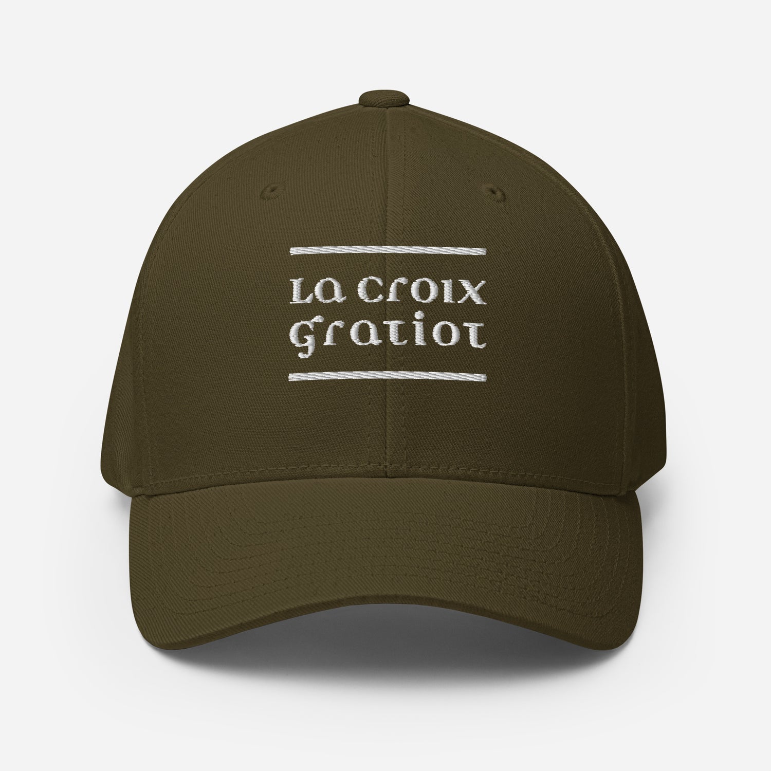 La Croix Gratiot - Casquette Structurée en Sergé - Brodée