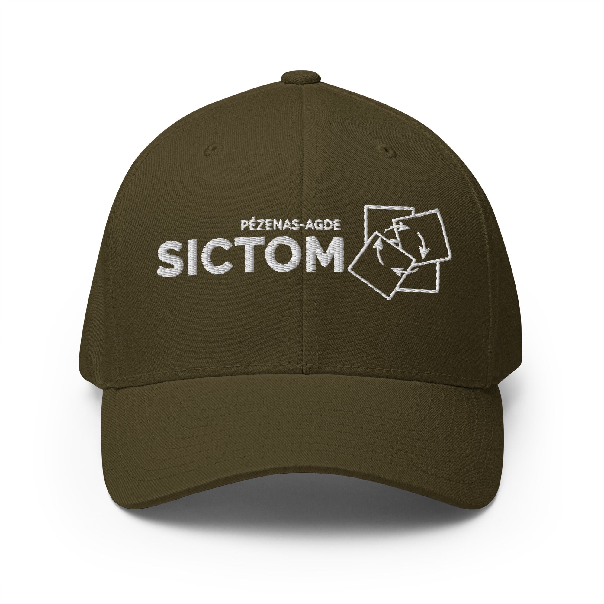 Sictom - Casquette Structurée en Sergé - Brodée