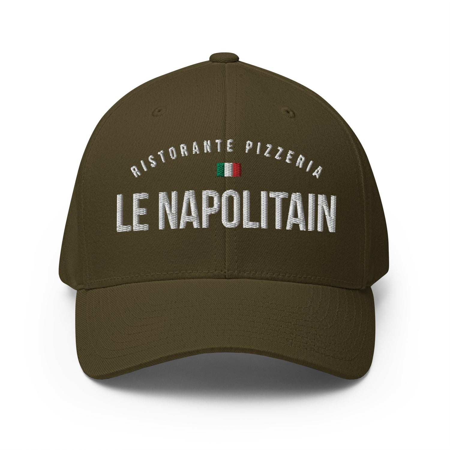 Le Napolitain - Casquette Structurée en Sergé - Brodée