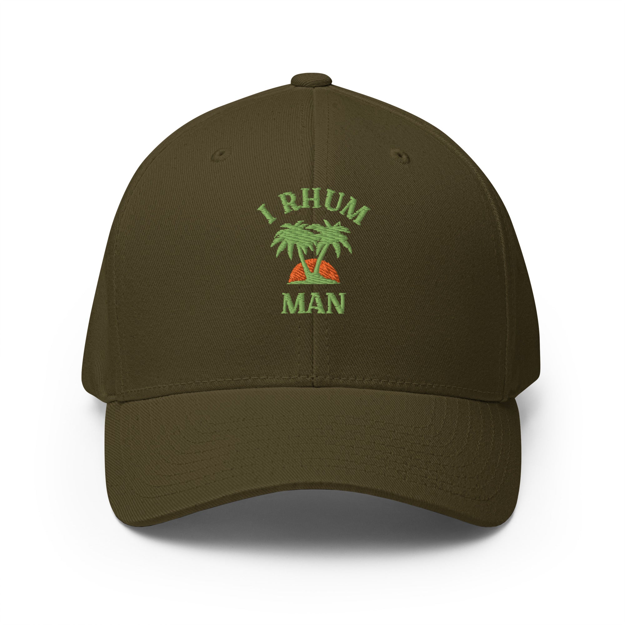 I Rhum Man  - Casquette Structurée en Sergé - Brodée