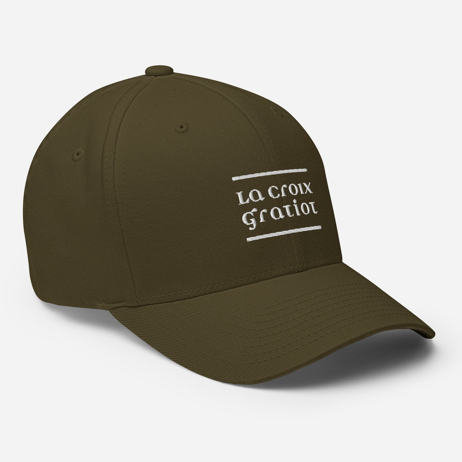 La Croix Gratiot - Casquette Structurée en Sergé - Brodée