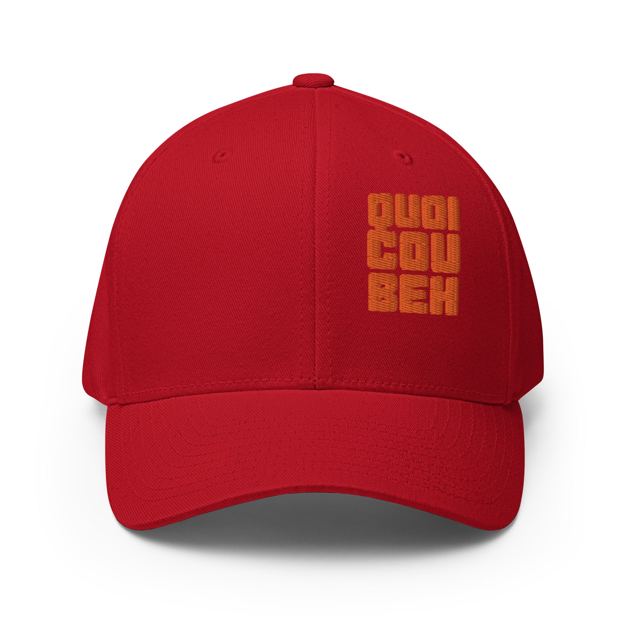 Quoicoubeh - Casquette Structurée en Sergé -  Brodée
