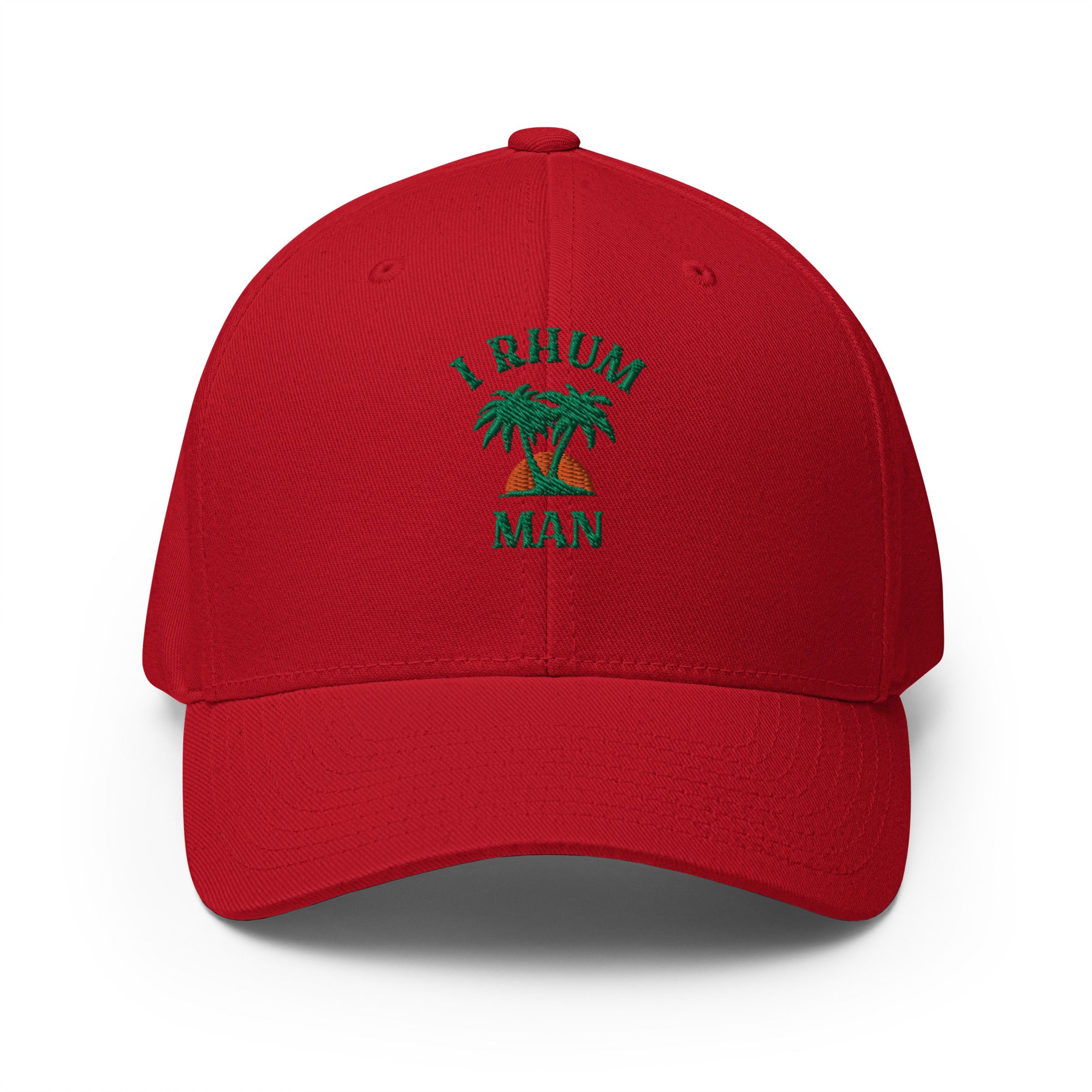 I Rhum Man  - Casquette Structurée en Sergé - Brodée