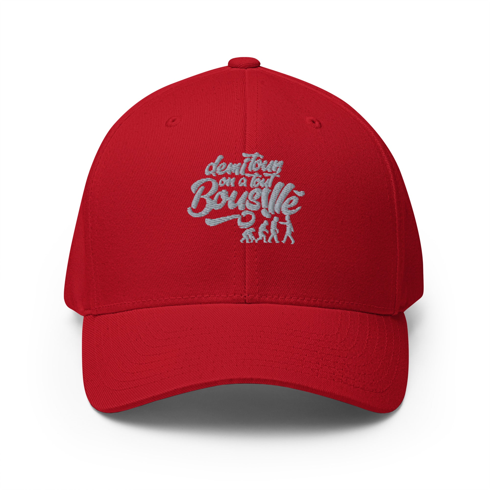 Demi tour - Casquette Structurée en Sergé - Brodée