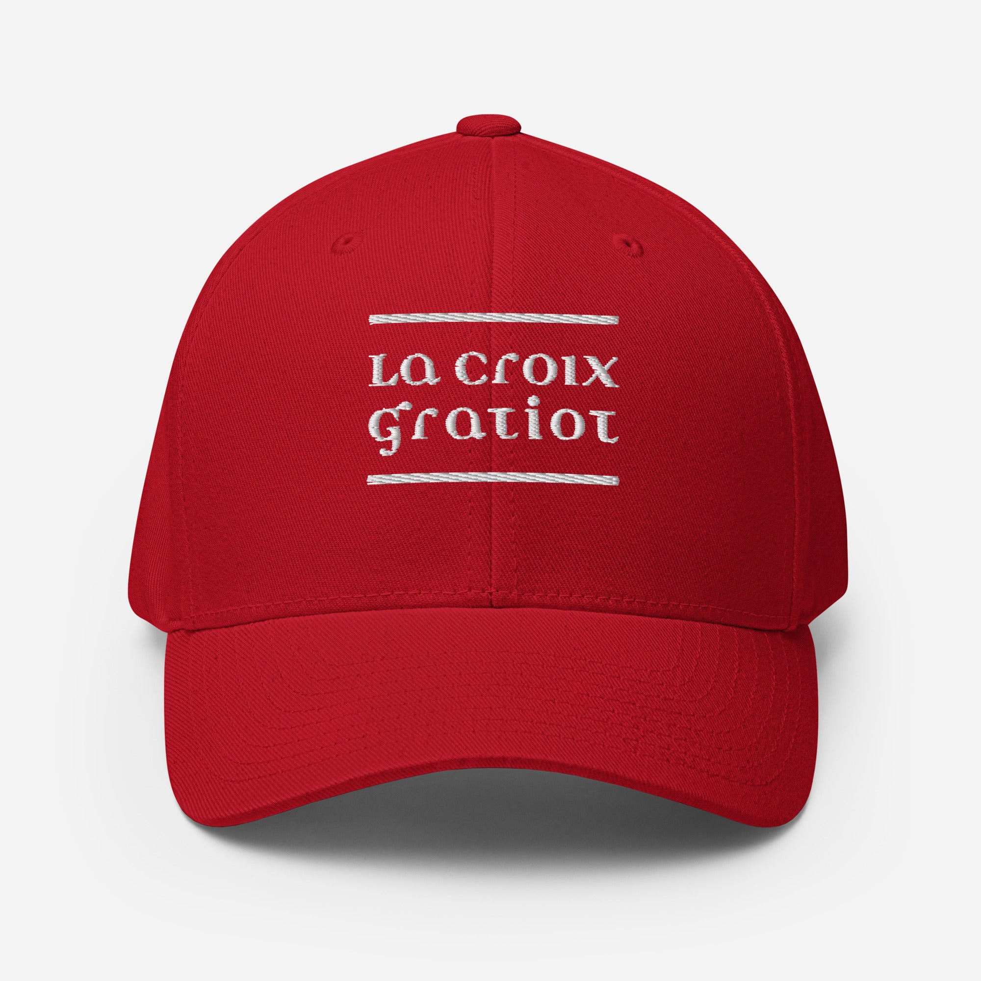 La Croix Gratiot - Casquette Structurée en Sergé - Brodée