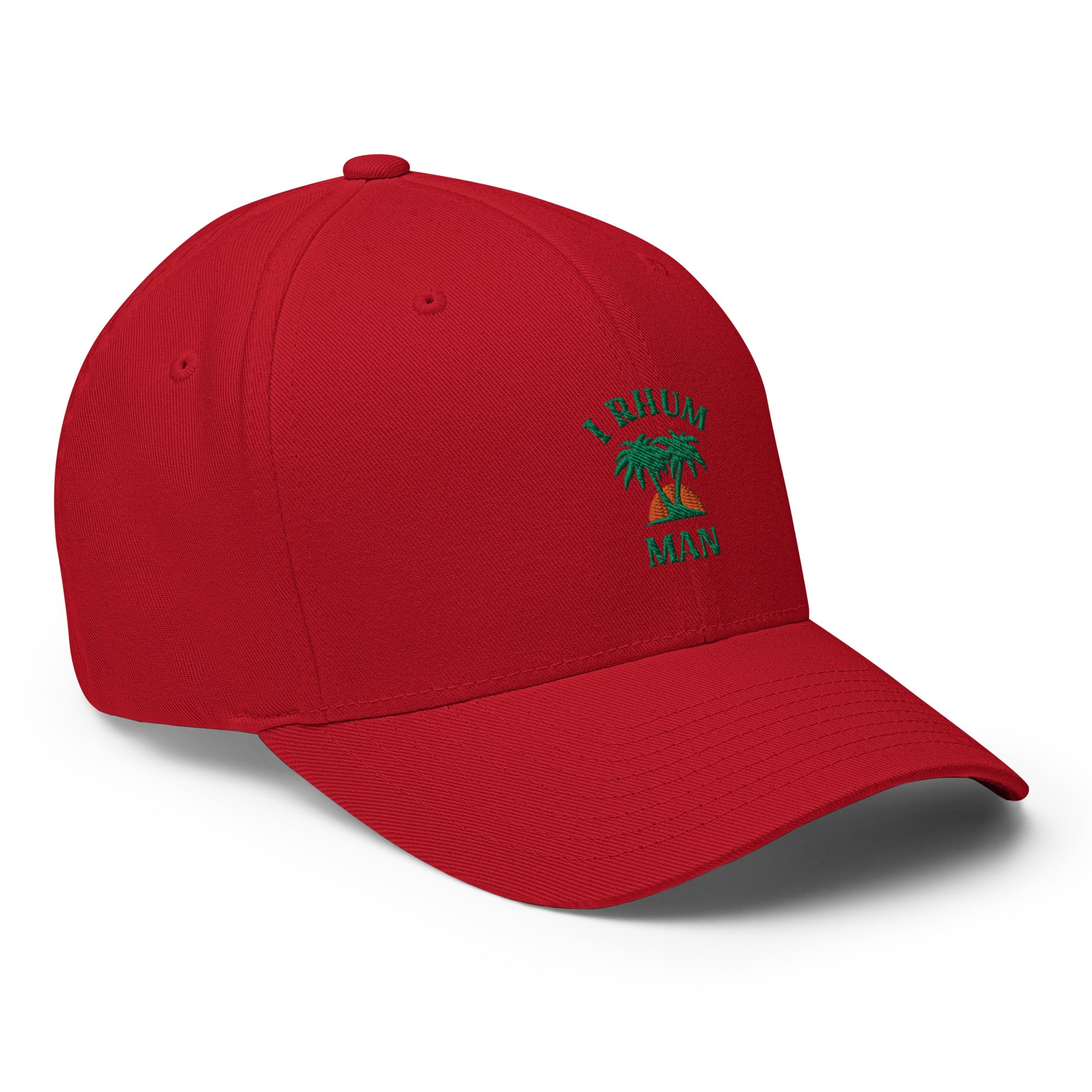 I Rhum Man  - Casquette Structurée en Sergé - Brodée