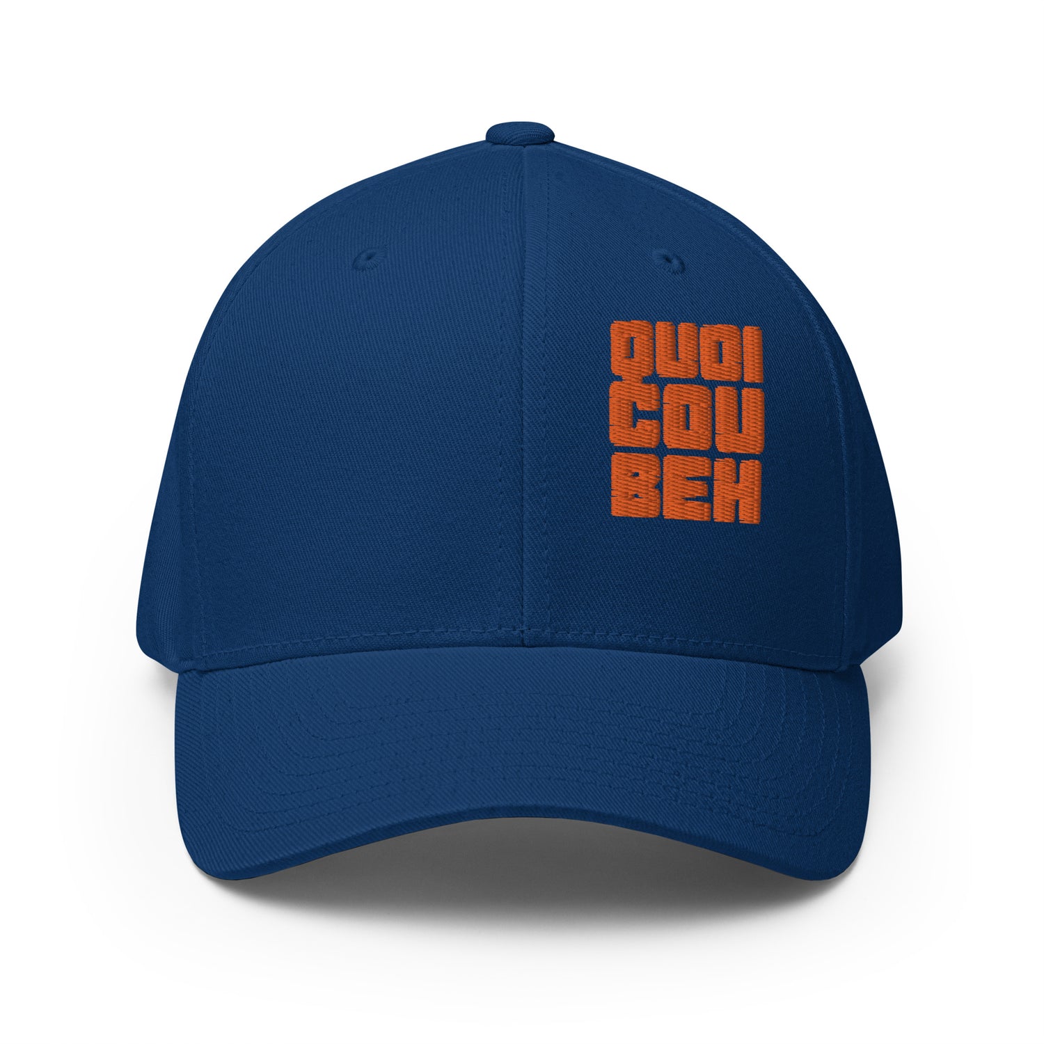 Quoicoubeh - Casquette Structurée en Sergé -  Brodée