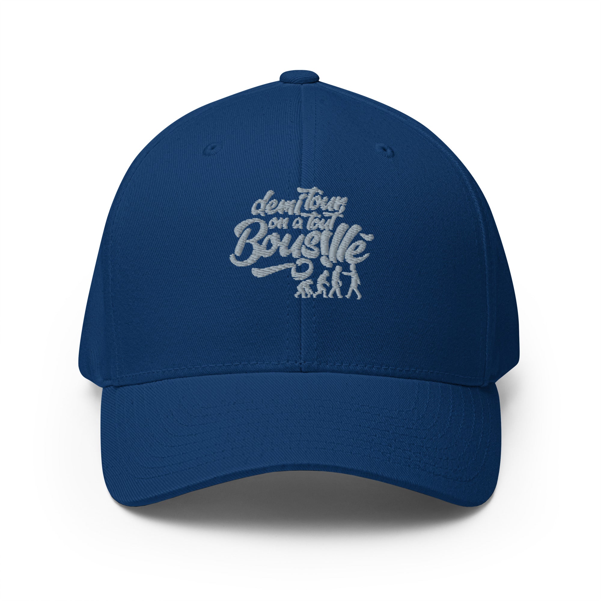 Demi tour - Casquette Structurée en Sergé - Brodée